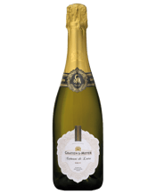  Gratien & Meyer Cremant De<br>Loire  750mL The wine is a gorgeous blend of Chenin blanc, Cabernet Franc, Chardonnay and Pinot Noir and is aged for 3 years. It's a delicate expression characterised by notes of white flowers, lime, green apple and pear.