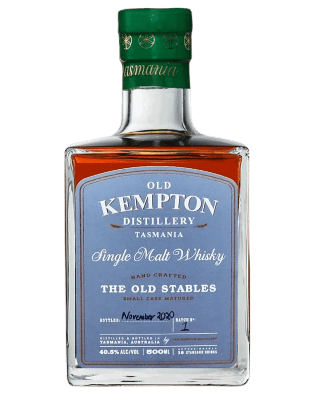 Old Kempton Distillery The Old Stables Single Malt Whisky 500mL Boozy