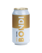 The Bondi Brewing Co Mango<br>Seltzer 375ml 375mL Bondi Seltzer - Mango Edition is sugar free, gluten free, vegan and is low in calories. Our taste profile is consistant across the Bondi range. We aim for a very lightly flavoured spritzy beverage. A 'hint' of flavour is our target to maximize the refreshing qualities of a Seltzer.