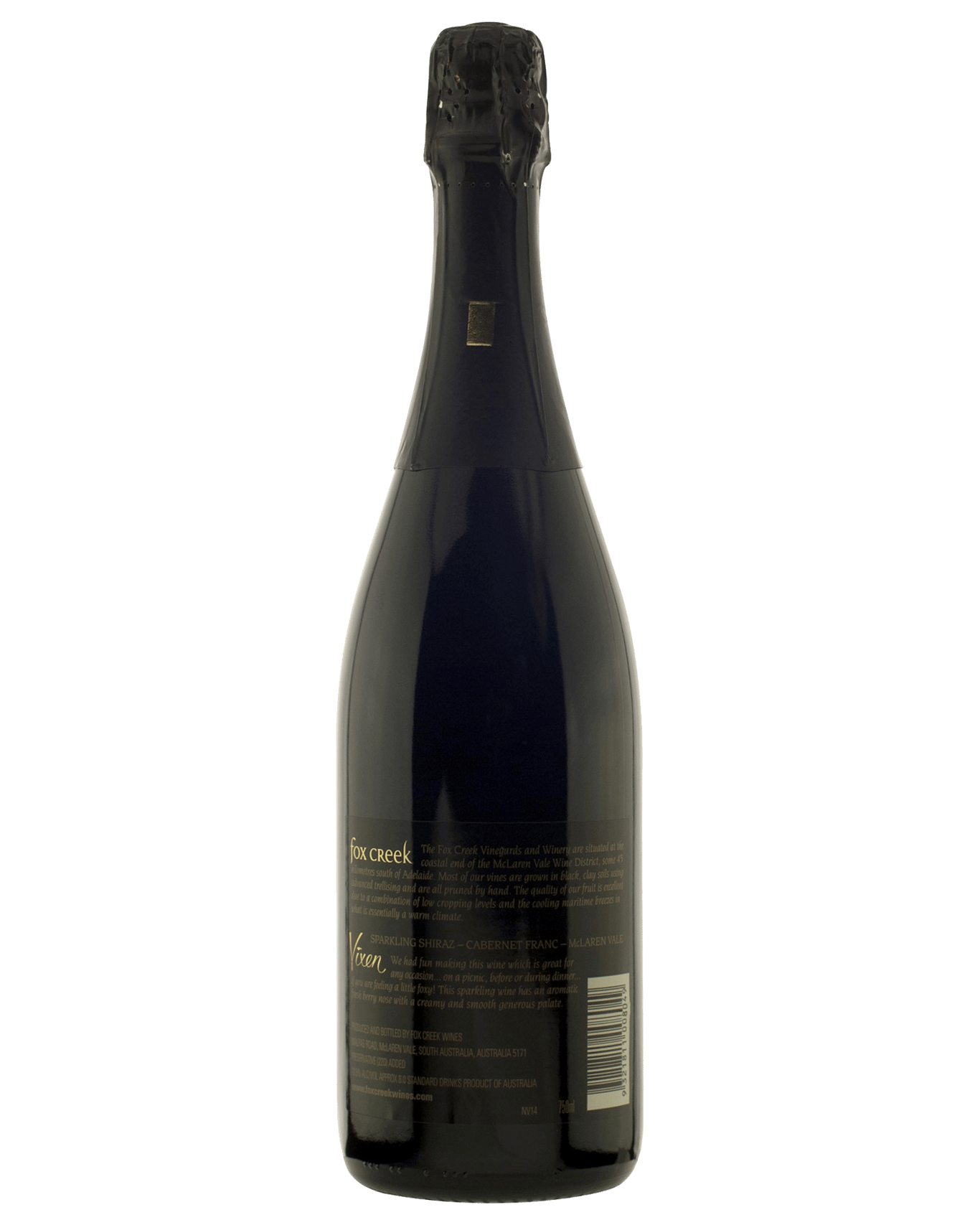 Buy Fox Creek Vixen Sparkling Red Online (Lowest Price Guarantee) Best