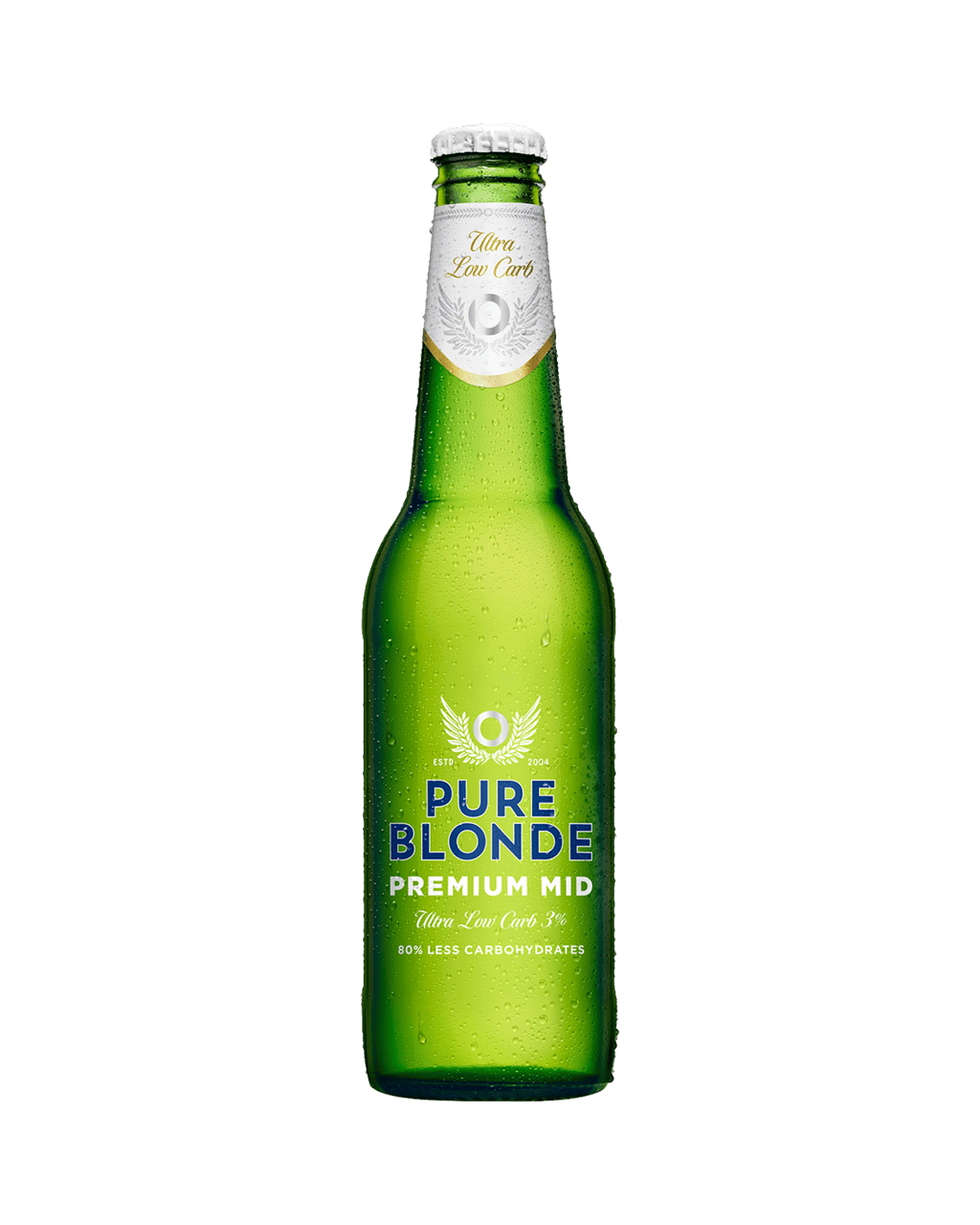 Pure Blonde Premium Mid Ultra Low Carb Lager Bottles 330ml
