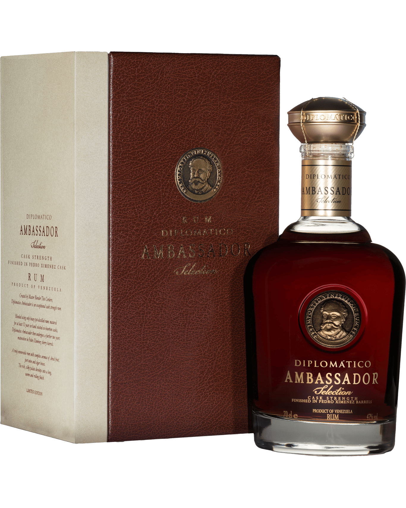 Buy Diplomatico Ambassador Selection Cask Strength Rum 700ml Online