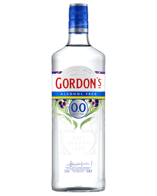 Recycled Glass Gin Bottles : Gordon's gin