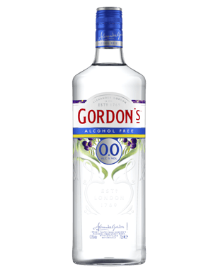 Recycled Glass Gin Bottles : Gordon's gin