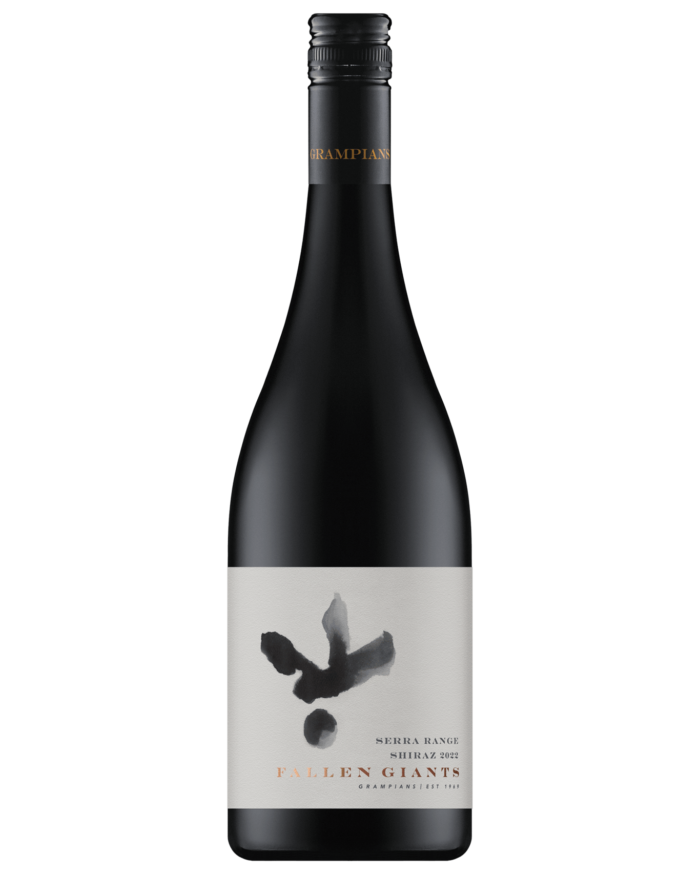 The Fallen Giants Serra Range Shiraz is from the Grampians in Victoria