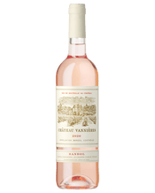  Chateau Vannières Bandol<br>Rosé  750ML The Boisseaux family, originally from Beaujolais, have owned this organically farmed 32-hectare 16th Century domaine since 1957. Bandol’s dry warm growing conditions, proximity to the Mediterranean ocean, clay limestone soils and south south-east facing slopes are ideal for growing mourvedre, grenache and cinsault. The vines are roughly 20 to 60 years old and no chemical or synthetic applications are used.