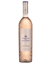  Domaine De La Rouviere Côtes<br>De Provence Rosé  750ML Domaine de la Rouvière Côtes de Provence Rosé is based on a blend of cinsault, grenache and syrah and derives from vineyards around Pierrefeu du Var, about 30 kilometres from Toulon and about an hour’s drive from St Tropez. The rocky landscape dominated by the Massif de Maure is typically undulating with pine forests and a large expanse of vineyards; many on south facing slopes. The warm Mediterranean growing season followed by night harvesting lead to optimum fruit ripeness and retention of aci