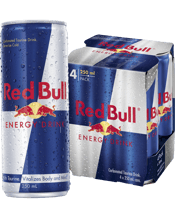  Red Bull Energy Drink Cans<br>250ml  250ML Red Bull is a great tasting energy drink first made in Austria and now sold around the world. Serve ice cold for that great flavour hit.