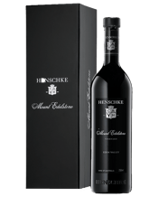  Henschke Mount Edelstone<br>2015  750ML Very deep crimson in colour. Definitive Mount Edelstone shiraz aromas of sage and crushed black pepper lead to brightly spiced plum, blue and black cherry characters, enveloped by crushed flowering herbs with cedar nuances. Vibrant, wild forest berries are layered beautifully into a rich and elegantly textured palate with fine velvety tannins and lingering notes of black pepper and sage for an extremely long finish.