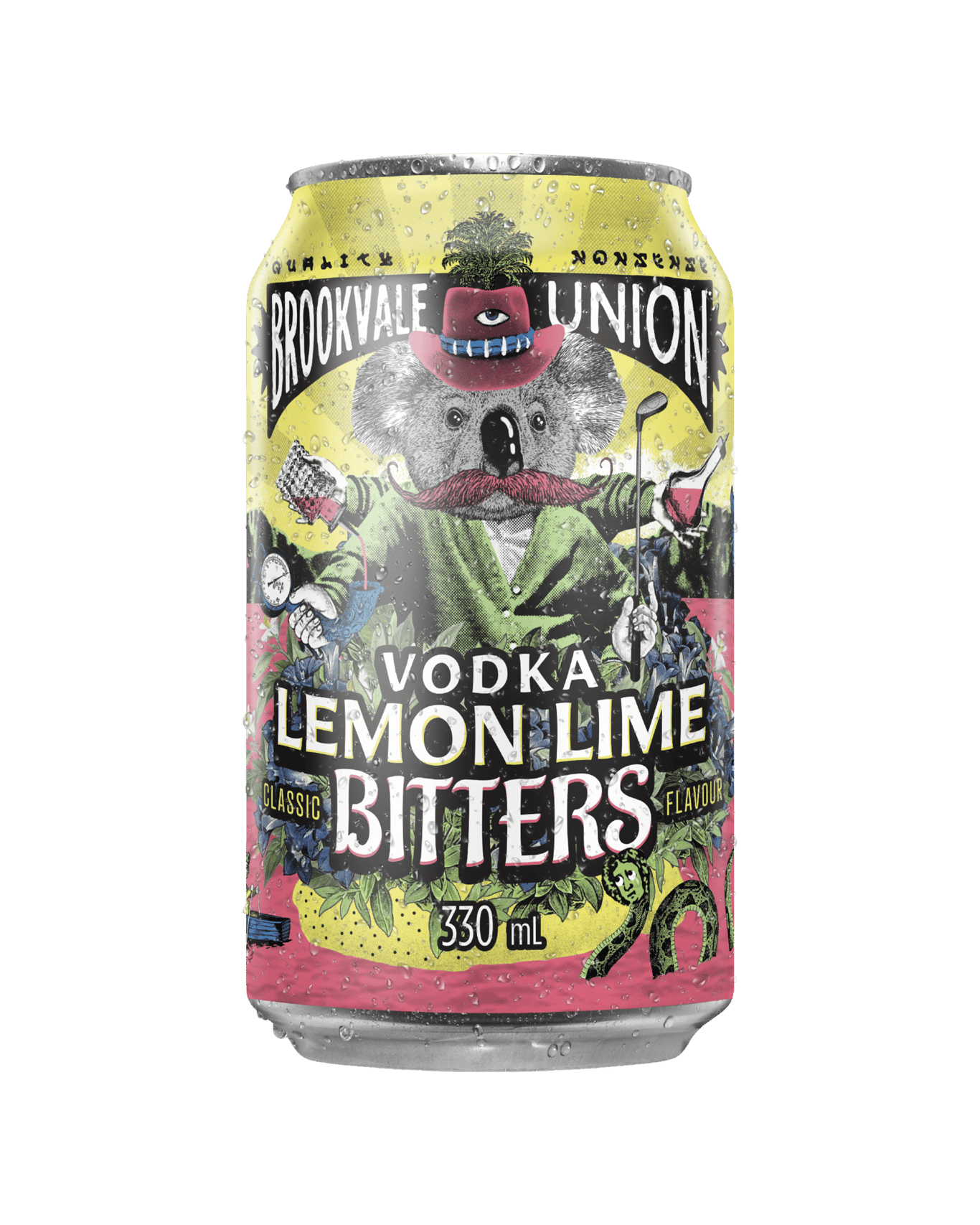 The Brookvale Union Vodka Lemon Lime & Bitters 