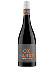  Ox Hardy Slate Shiraz  750mL Intense blackberry, raspberry and rich dark liquorice. Medium-bodied with grippy, powdery tannins that move through to a long, smooth finish.