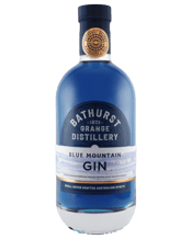 Bathurst Grange Distillery<br>Blue Mountain Gin... 700mL Blue Mountain Gin is a triple distilled Dry Gin with the lovely herbacous notes from the addition of Fresh Rosemary and Mint grown on our Farm. Combined with natural Blue colour the gin can be served Blue when neat, on the rocks or with Soda or colour changes to Lilac when tonic or citrus is added. Serve with a Mint or Rosemary garnish to bring out the herbaceous notes.