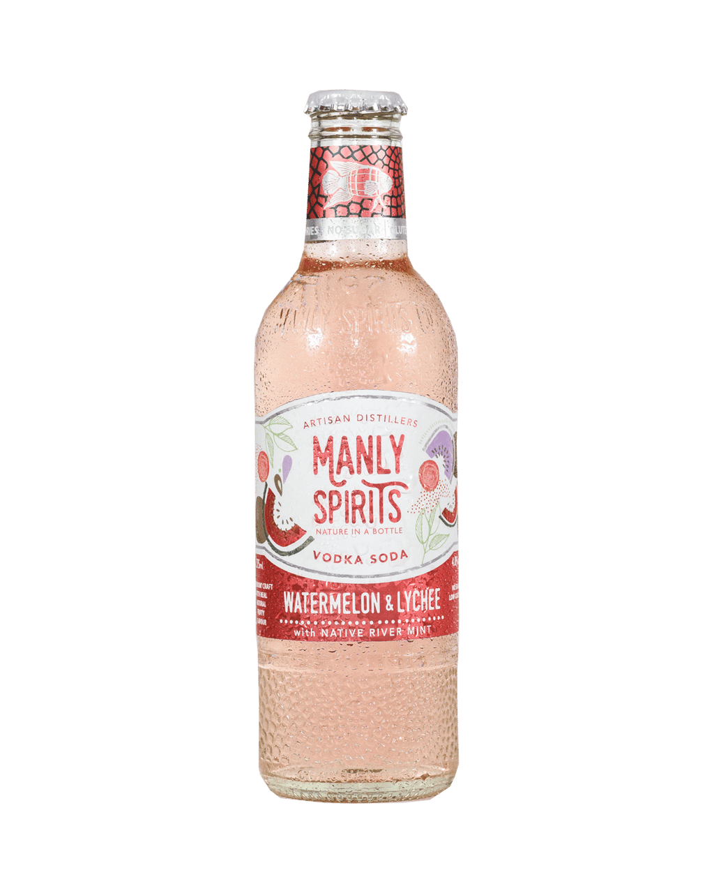 Buy Manly Spirits Watermelon Lychee Vodka & Soda 275ml Online (Lowest