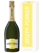  Joseph Perrier Cuvée Royale<br>Champagne Brut Nv... 1.5L A colour of pale yellow gold, intense with reflected tints of rich red-gold. Delicate mousse, lively with small bubbles. On the nose the aromas are fine delicate and complex, with notes of apple and pear suggesting the fruity style to come on the palate which has plenty of fresh attack, lots of life, and is yet supple, round and most refreshing on the finish.