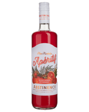 Abstinence Blood Orange<br>Aperitif 0% 750ml 750ML Classic Italian-style bitter with a dominant blood orange citrus note, supported by aan infusion of natural botanicals and a medley of spice elements. Most importantly, a unique addition of African Wormwood for bitterness.&amp;nbsp; A mouth-watering, bittersweet mouthfeel.