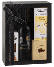  Chapel Hill Mr Vinecombe<br>Cabernet Shiraz... 750mL A truly special indulgence pack designed for celebrating and gifting. The Chapel Hill story begins with Mr. Vinecombe, who donated the land on which the iconic ironstone chapel of the Chapel Hill McLaren Vale winery was founded. The Chapel Hill Mr. Vinecombe Cabernet Shiraz Merlot is generous, just like its namesake. Generous in flavor, mouthfeel and strikes a wonderful balance between fruit and structure, oak complexity and richness. The indulgence pack includes: - Chapel Hill Mr. Vinecombe Cab