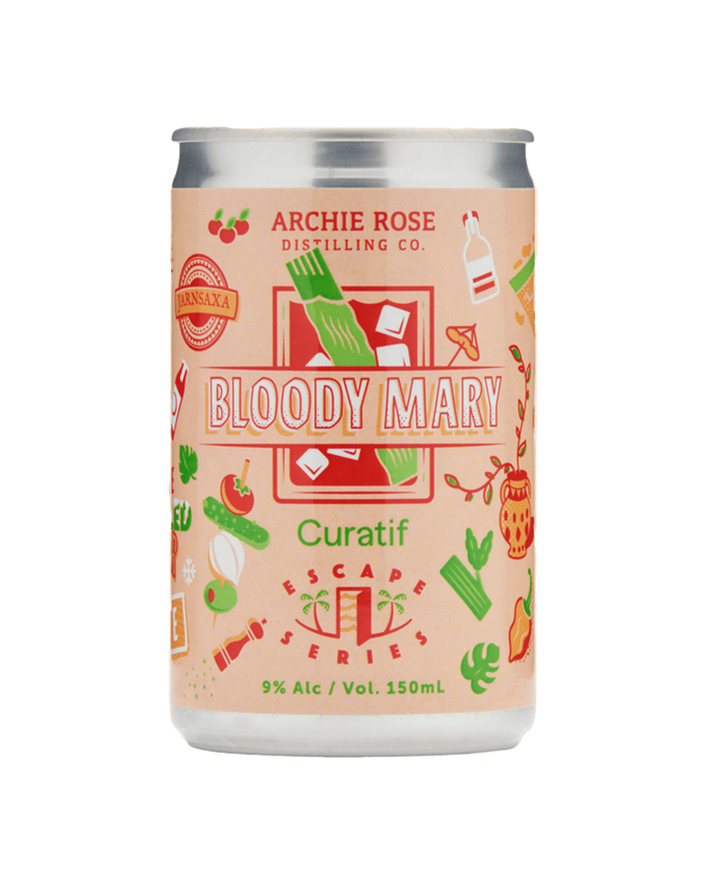 Curatif Archie Rose Bloody Mary Can 150mL Boozy
