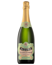 Allure De-alcoholised<br>Sparkling 750ML Elegant and light, this charming non-alcoholic sparkling wine is alluring in every sense of the word. The nose shows upfront floral aromatics with red apple, pomegranate, apricot, fresh peach and subtle whiffs of caramel. The palate has a brisk and lively entry, abounding with yellow stone fruit flavours, lime-like freshness and a succulent acidity.