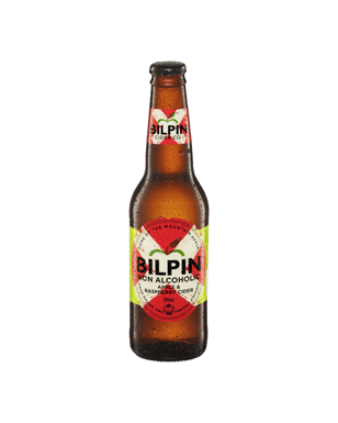 Non Alc Apple & Raspberry Cider Co.330mL