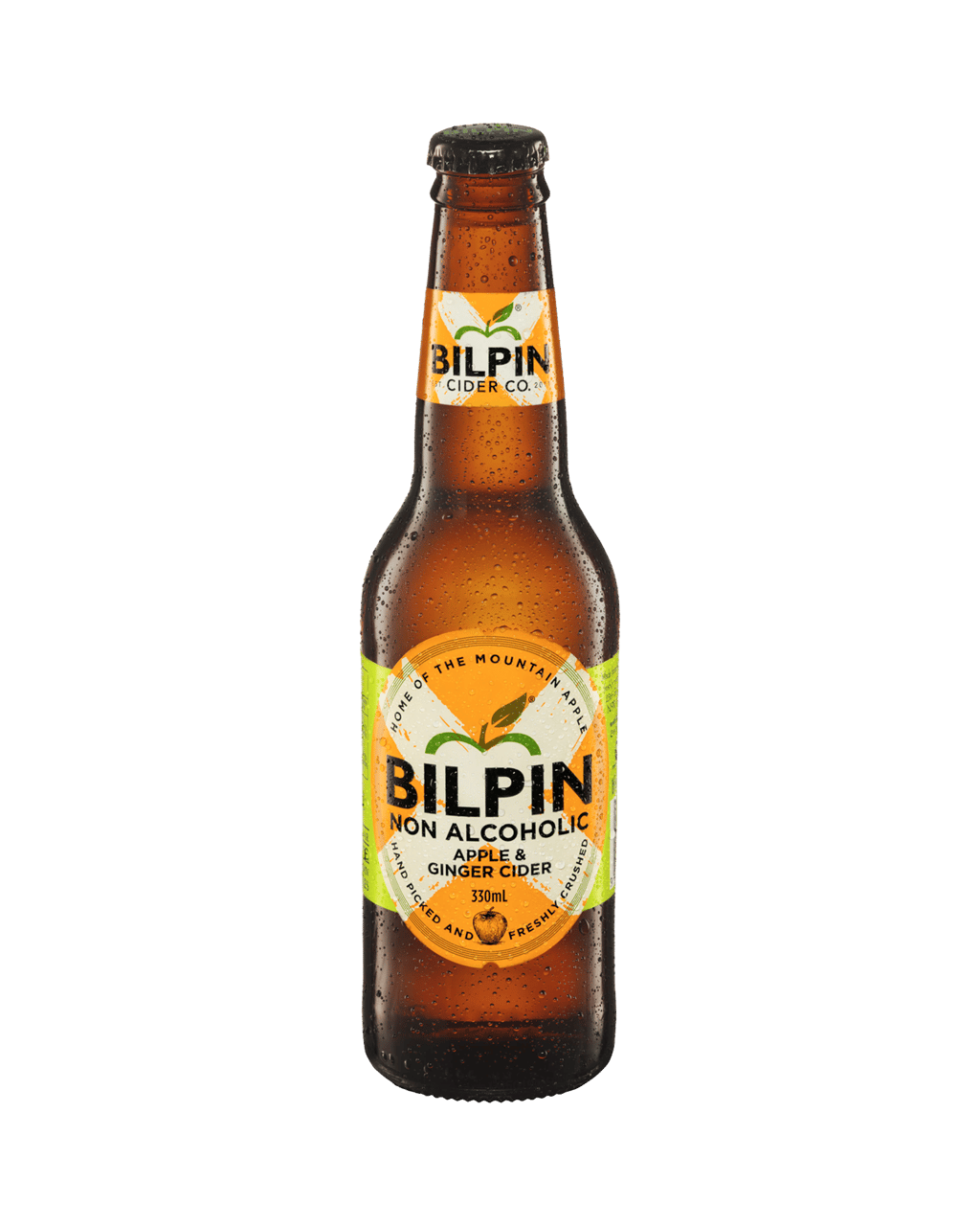 Bilpin Non Alc Apple Ginger Cider Co 330mL Boozy