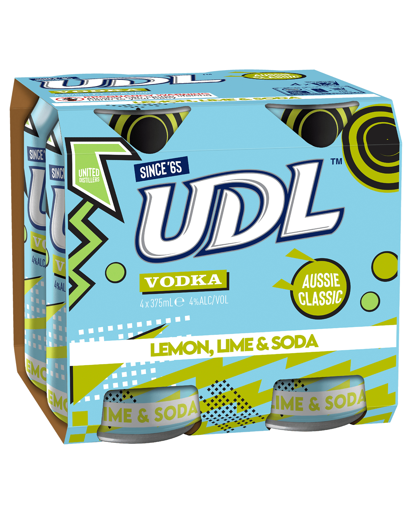 Buy Udl Vodka & Lemon, Lime Soda 375ml Online (Lowest Price Guarantee
