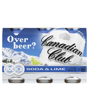 Buy Canadian Club Soda & Lime Can 375ml Online or Near You in Australia  [with Same Day Delivery* & Best Offers] - Dan Murphy's