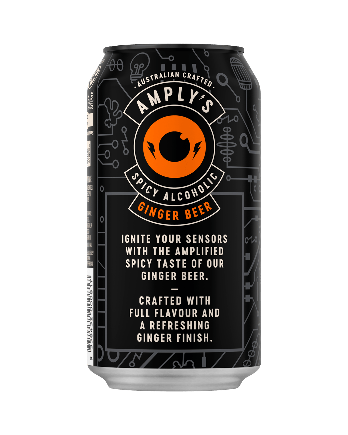 Buy Amplys Hard Ginger Beer Can 375ml Online (Lowest Price Guarantee