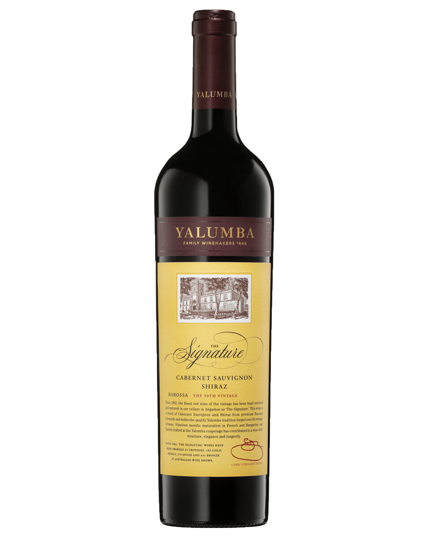 Yalumba's The Signature Cabernet Sauvignon Shiraz