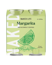 Naked Life Margarita 250ml 250mL That tart, citrusy salty experience of a Margarita crafted with Tahitian Lime extract and Murray river pink salt, subtly top noted with our pot distilled botanical blend. Serve over ice garnished with lime or cucumber.