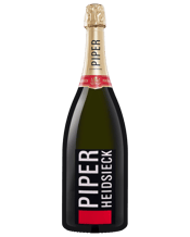Piper-heidsieck Luminous<br>Magnum 1.5l 1.5L Cuvée Brut is an emblematic multi-vintage champagne, elaborated from a blend of more than 100 crus sourced from 3 grape varieties of Champagne. TASTING NOTES Piper-Heidsieck Cuvée Brut boasts a fresh, precise and elegant profile. Its nose offers delicate notes of pear, white peach, citrus and orange blossom. The palate also reveals aromas of toasted bread, fresh almonds and mint.