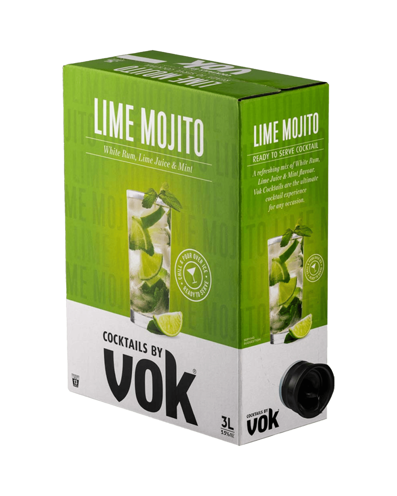 Buy Vok Lime Mojito Cocktail Cask 3l Online (Lowest Price Guarantee