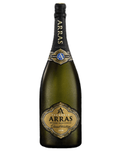  House Of Arras Grand Vintage<br>Magnum With Gift... 1500ML This wine is complex and alluring, exhibiting nuances of honey, nougat, red apple and field mushroom, with an exquisite structural elegance and great tension within the balance of dosage, acidity and tannin. The flavours have a remarkable persistence and the wine shows the trademark vibrancy of the House of Arras. Blended from the finest Tasmanian Chardonnay and Pinot noir.