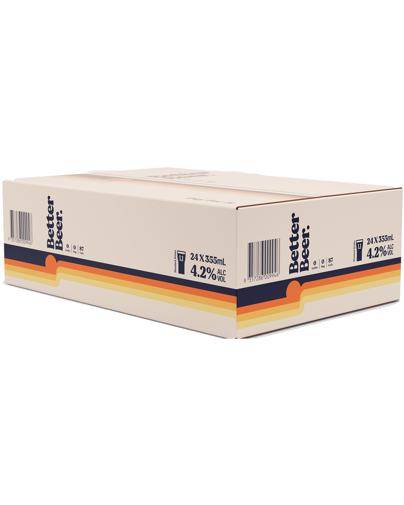 Zero Carb Lager Can 355mL