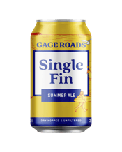  Gage Roads Single Fin Summer<br>Ale Cans 330ml  330ML More refreshing than a face full of sea breeze, we brew this beer with sun-drenched summer days in mind: light-bodied and chock full of aromatic Aussie Galaxy and Enigma hops. Big tropical fruit bowl aroma is balanced by subtle bitterness and a clean finish.