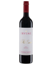  Irvine The Estate Barossa<br>Valley Shiraz 2017... 750mL A prestige cool climate Shiraz that offers lush black fruits , Christmas cake, and peppery spice with generous length. A truly impressive wine!