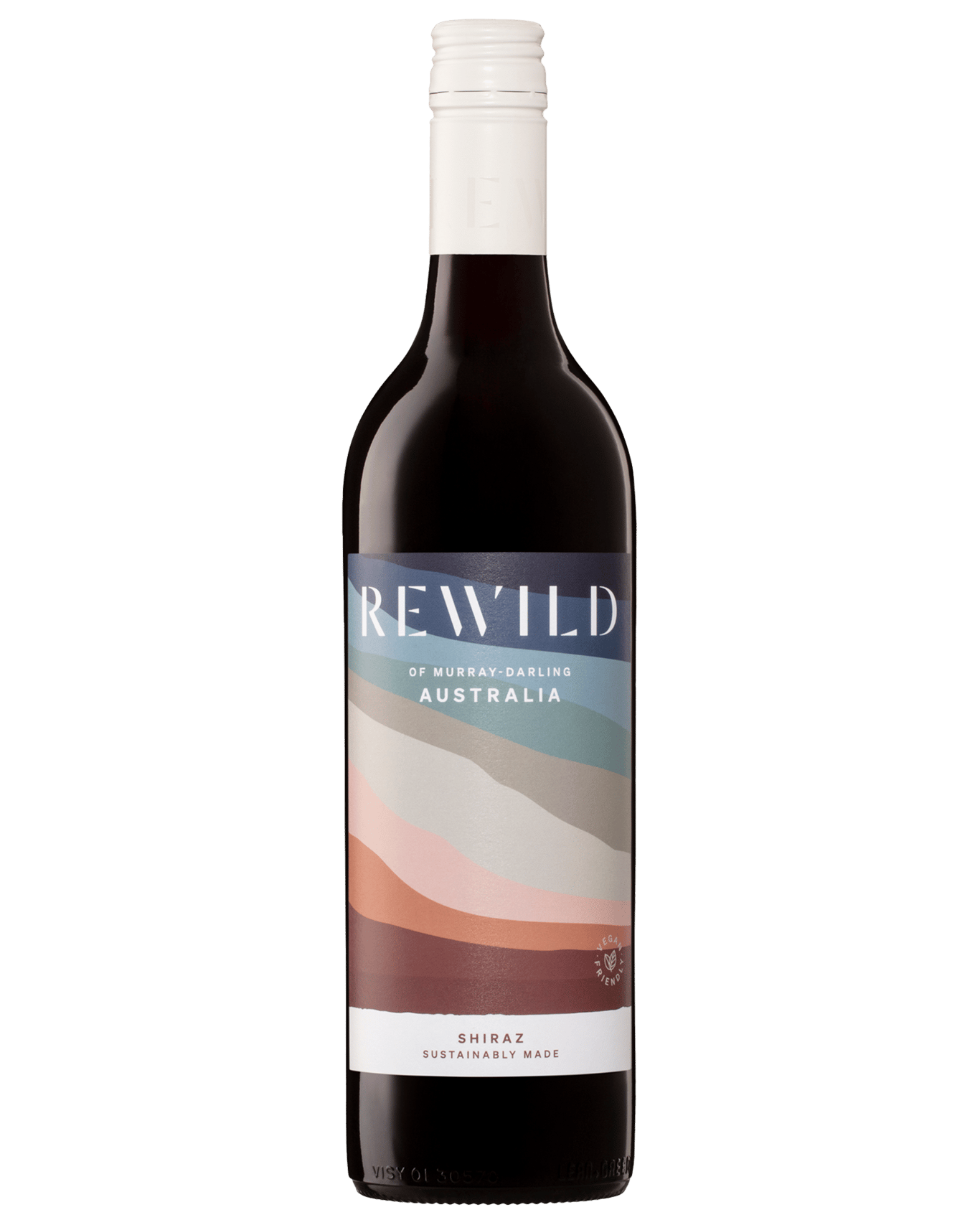 A bottle of the Rewild Shiraz