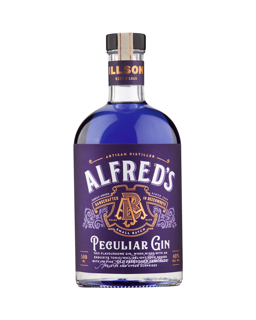 Buy Billson's Alfred's Peculiar Gin 500ml Online (Lowest Price