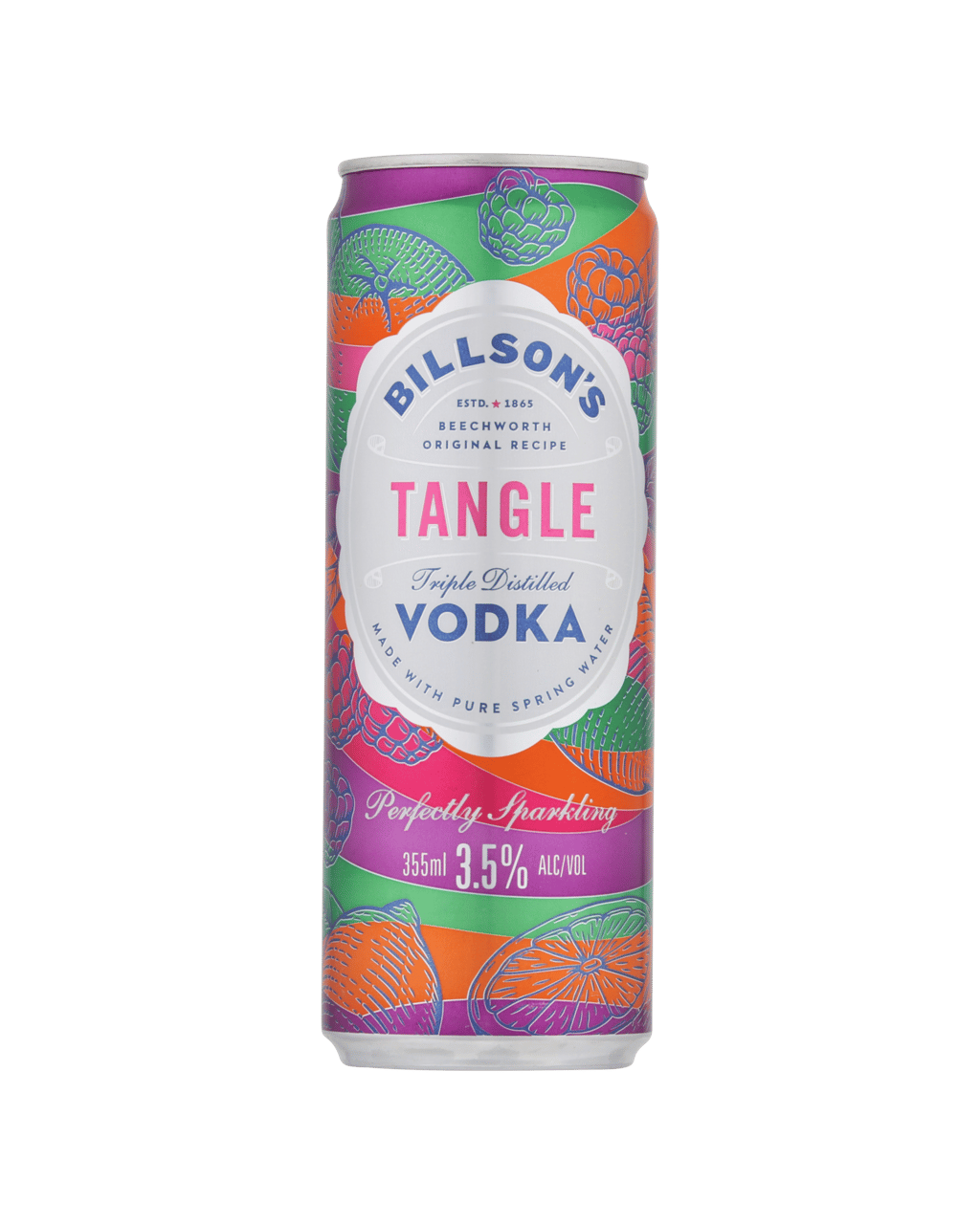 Billson S Vodka With Tangle Cans 355ml Unbeatable Prices Buy Online Best Deals With Delivery