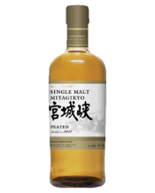  Nikka Whisky Miyagikyo<br>Peated Single Malt... 700ML Retaining the elegant warmth of Miyagikyo malt, peat brings out a mellow sweetness and more solid body. Nikka says it has the sweetness of raisins and dry cherries, and a light yet firm peatiness.