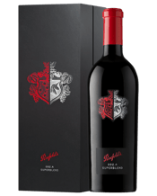 Penfolds Super Blend 802a<br>Cabernet Shiraz 750mL One Superblend. Two Interpretations. Superblend 802.A and Superblend 802.B represent two unique interpretations of the iconic Australian blend of cabernet sauvignon and shiraz, sourced from unique parcels destined for Penfolds flagships. The Superblend 802.A components were aged separately in new American oak hogsheads for 22 months prior to being blended. The cabernet sauvignon makes its structural presence felt comprising 68% of the blend, while the 32% shiraz contribution adds generosity. Una