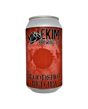 Ekim Brewing Co Bloodshot<br>Red Ipa Cans 375ml... 375ML Our Bloodshot IPA is brewed with Red Malt and Oats, giving it plenty of rich malt flavour. Balanced out with a big double dry-hop, there's lots of resinous and piney notes on offer at a surprisingly easy drinking ABV.