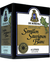  De Bortoli Premium Semillon<br>Sauvignon Blanc Cask... 4L Semillon Sauvignon Blanc had been one of the popular white blend classic due to how easy it is to match with food. De Bortoli is a great example showing a hint of straw and passionfruit flavours with a light crisp finish.