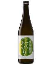  Konishi Kokuagari Junmai<br>Sake 720ml  720ML One of the most iconic sake labels, it is brewed using classic koji and delivers a texture and aroma that is rich and dense. Namazume means one time pasteurised which contributes to the full-body of this sake and the distinct flavour of the high- quality rice. It exhibits fragrant aromas of fruit and flowers with a dash of green apple and stone fruit that follow through to the palate. Pair it with agedashi tofu.