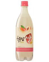 Kooksoondang Peach Makgeolli<br>750ml 750ML This authentic makgeolli from Korea’s No.1 rice wine brand is made with low- temperature pasteurisation to retain nutrients. Kooksoondang’s Peach Makgeolli adds fresh peach extract delivering a fragrant fruit aroma and a clean, smooth taste; it is laden with beneficial amino acids and dietary fibre and is gluten and sugar- free. Best serve chilled. <br />Produced by Bekse International Pty Ltd and imported by Pinnacle Drinks, part of Endeavour Group Limited.