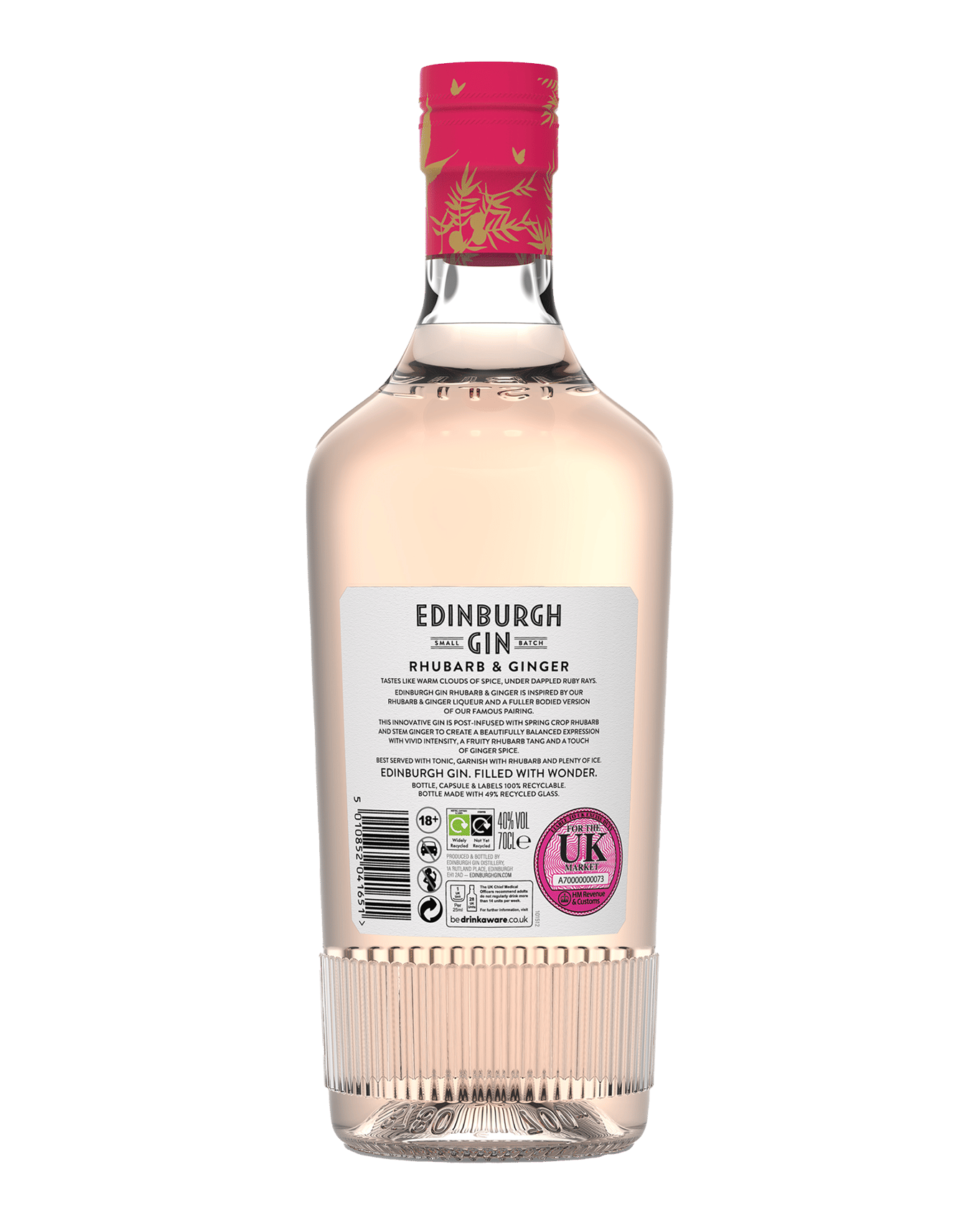Buy Edinburgh Gin Rhubarb & Ginger Gin 700ml Online @Lowest Price