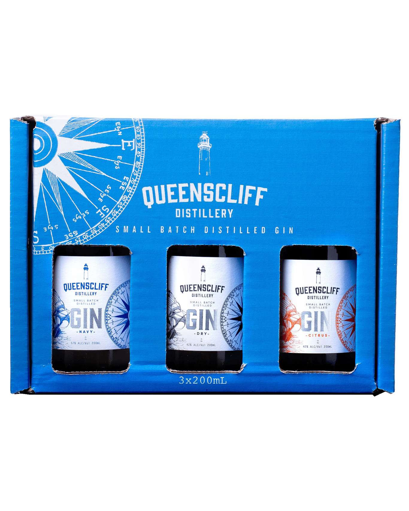 Buy Queenscliff Distillery Gin Gift Pack (3 X 200ml) Online (Lowest
