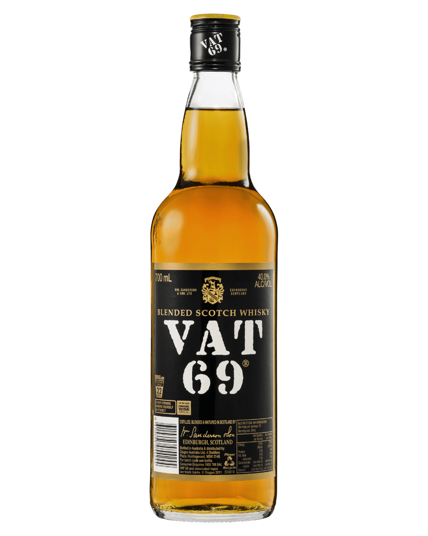 Buy Vat 69 Scotch Whisky 700ml Online (Lowest Price Guarantee) Best