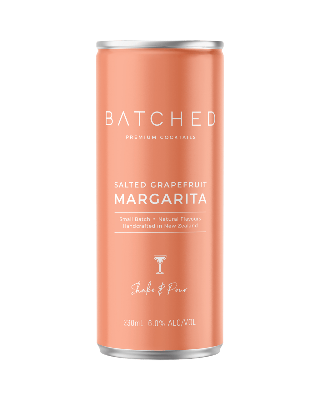Buy Batched Cocktails Grapefruit Margarita Can 230ml Online (Lowest