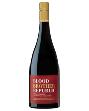  Blood Brother Republic<br>Mclaren Vale... 750mL The Blood Brother Republic source the finest parcels from the only place capabale of producing wines they love to make the most, McLaren Vale. Crafted from fruit grown on a mature single vineyard site found on the North Western edge, this richly flavoured Grenache has intense aromas of black cherries, mulberries and satsuma plums with hints of black tea and spice. The mid-palate is dominated by mocha tinged cherries, gamey truffle flavours, and velvety tannins that show restraint and elegance. T