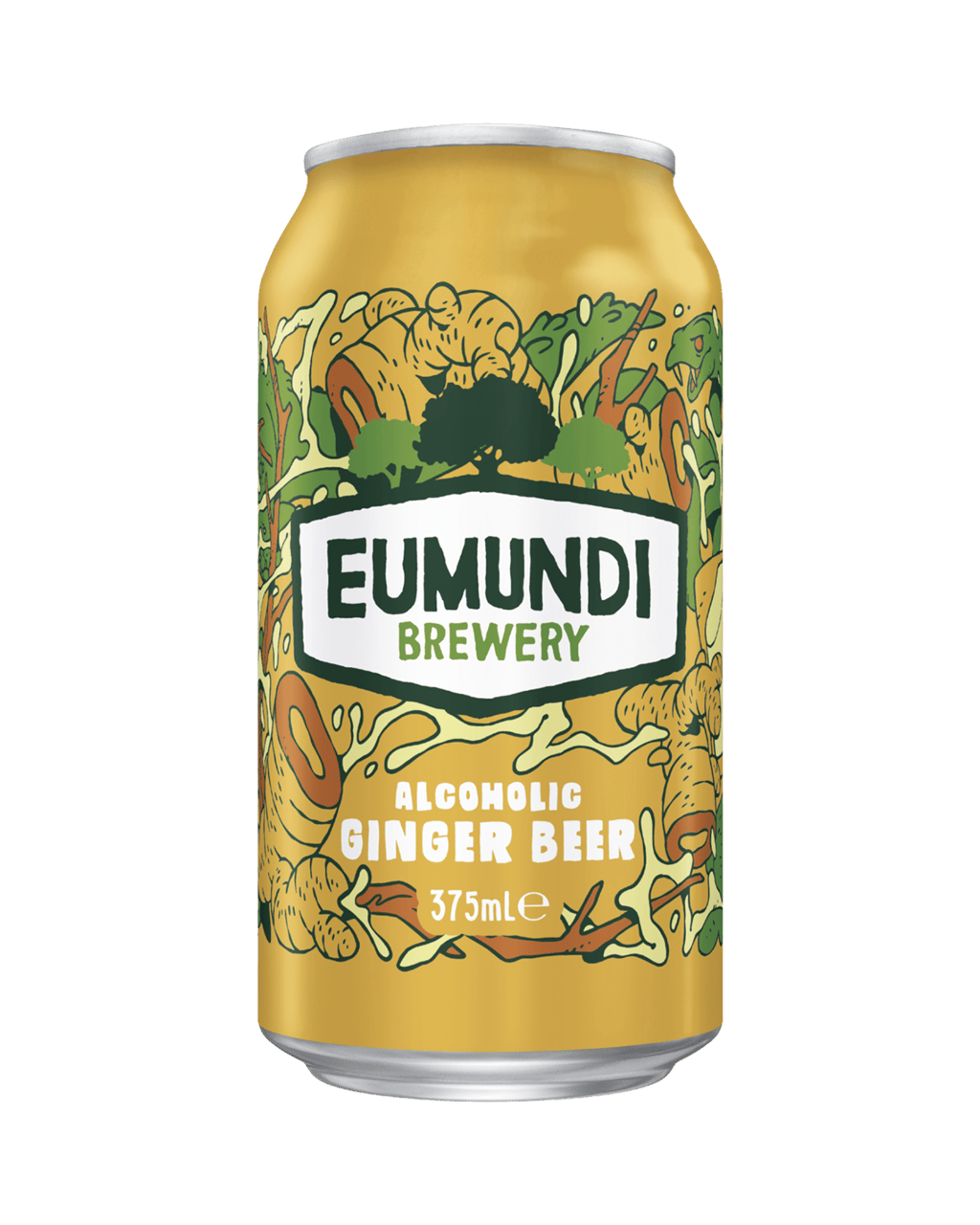 Buy Eumundi Brewery Alcoholic Ginger Beer Cans 375ml Online (Lowest